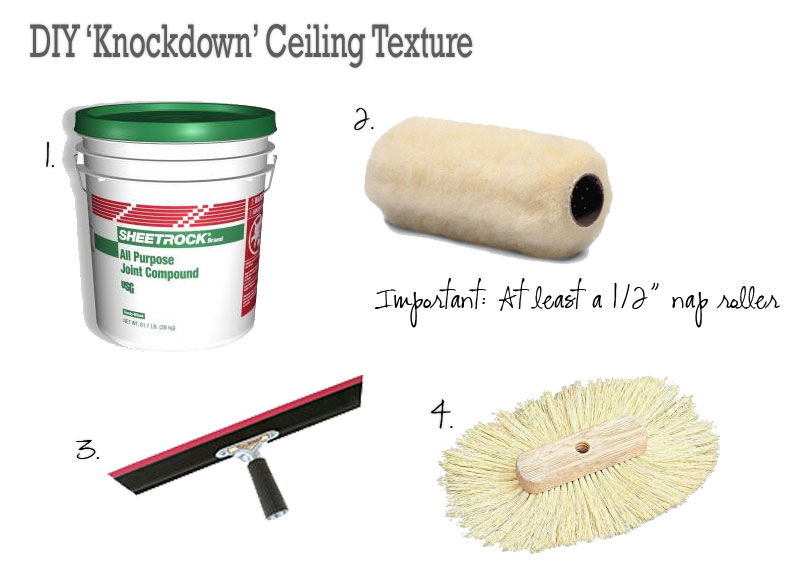 How to Texture (or Retexture) Ceilings - Danks and Honey